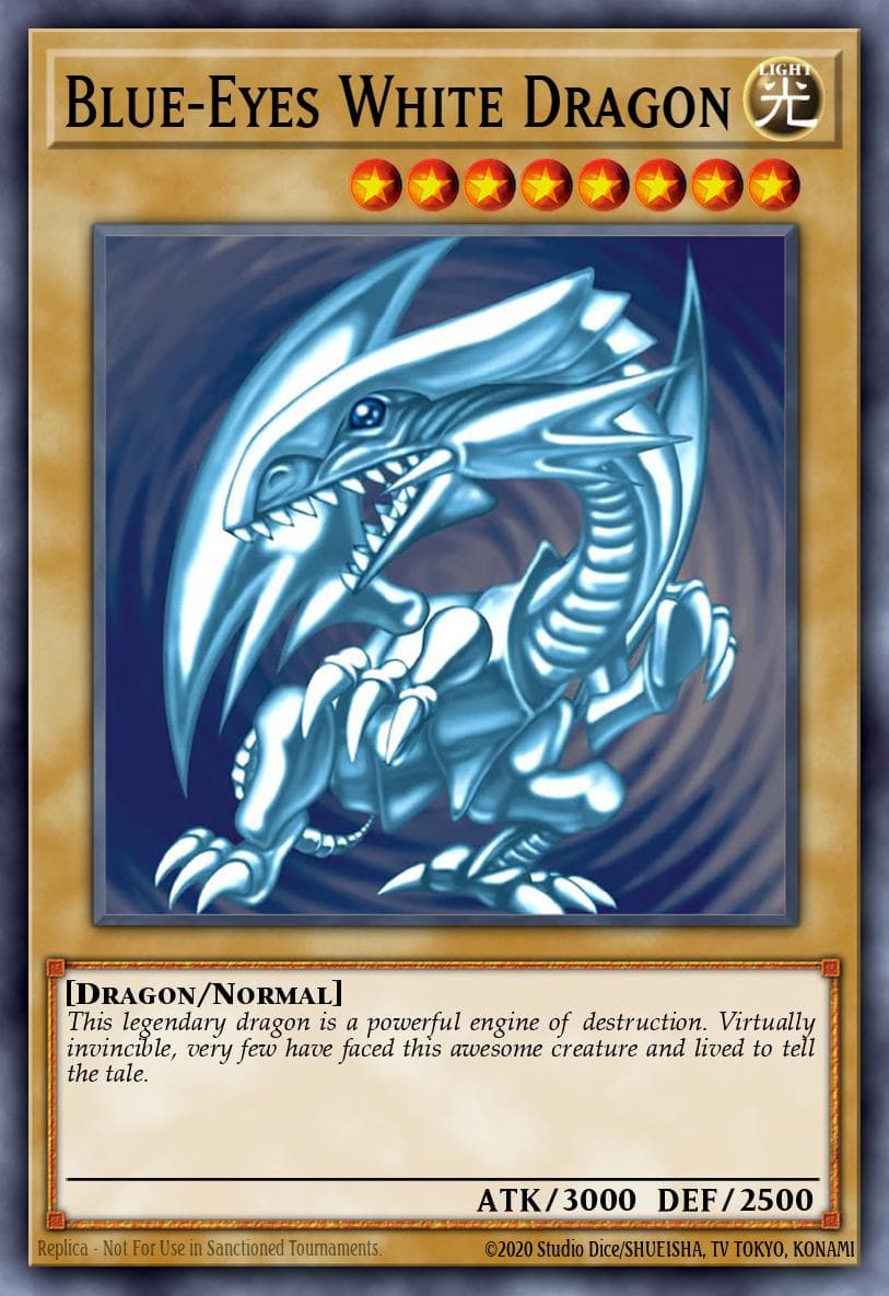 Blue-Eyes White Dragon — Yu-Gi-Oh! Mega-Tins 2016